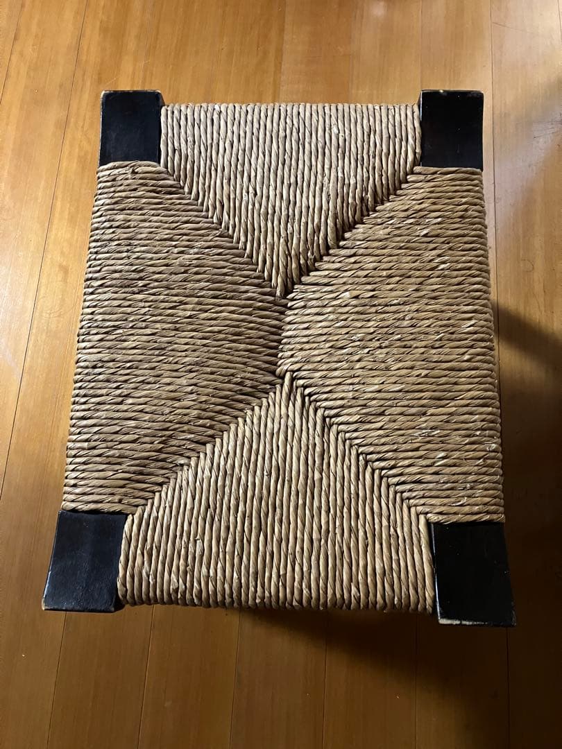 松本民芸家具　514型ラッシスツール