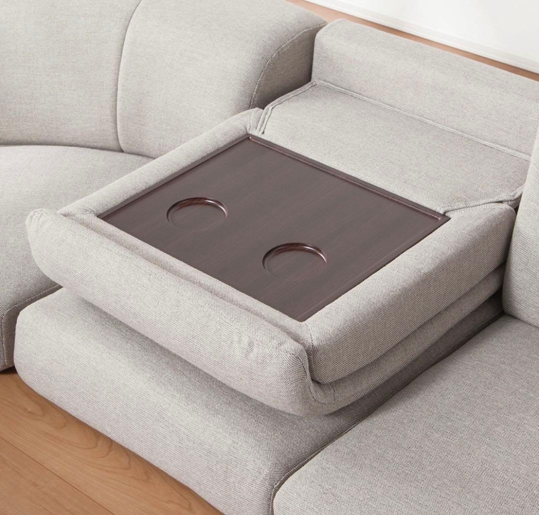 ニトリ　布張りコーナーソファーセット