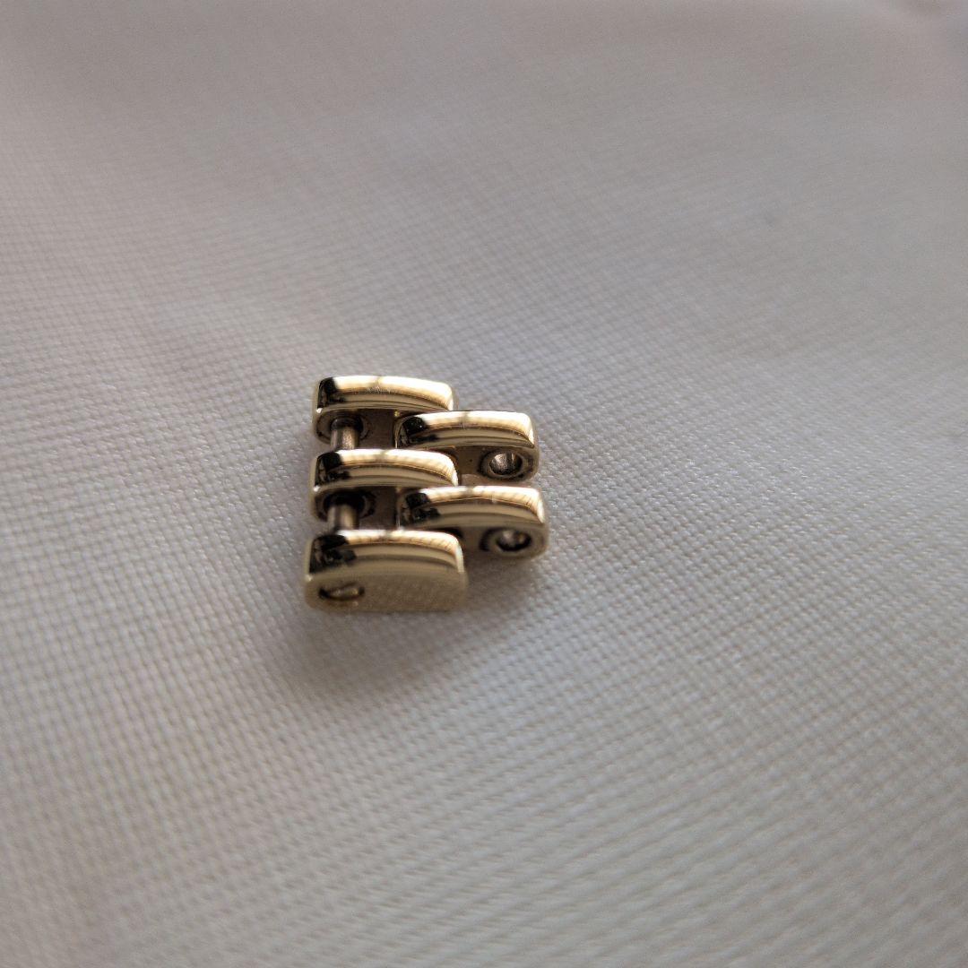 カルティエ パンテールミニ用 コマ 純正K18YG ベルトパーツ ゴールド