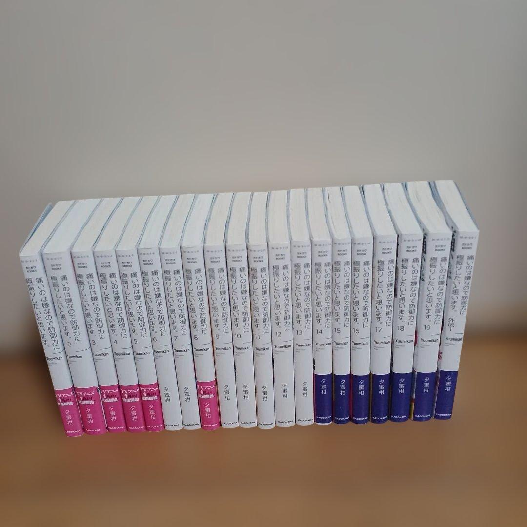 痛いのは嫌なので防御力に極振りしたいと思います。 全巻1~19巻 外伝 小説