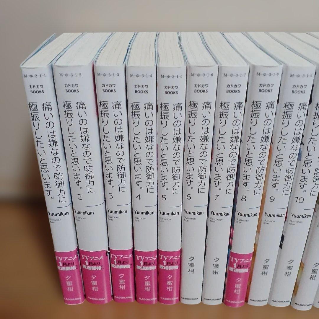 痛いのは嫌なので防御力に極振りしたいと思います。 全巻1~19巻 外伝 小説