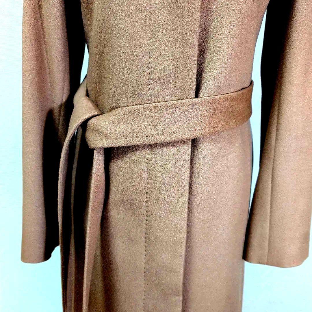 pink‼️キャメル カシミヤ100% ロングコート