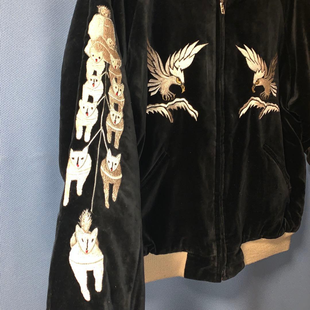 東洋エンタープライズ アラスカ 別珍スカジャン サイズL 美品