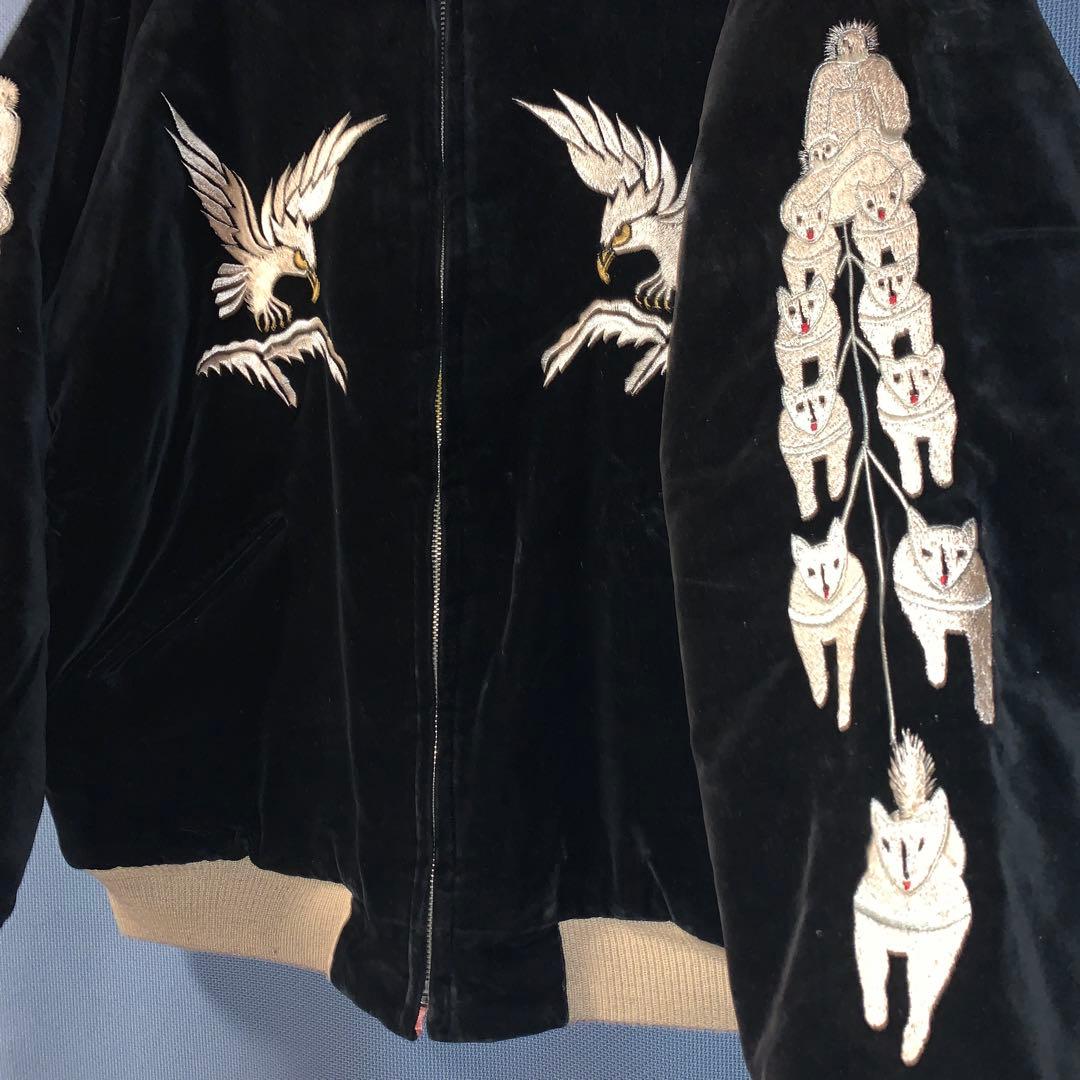 東洋エンタープライズ アラスカ 別珍スカジャン サイズL 美品