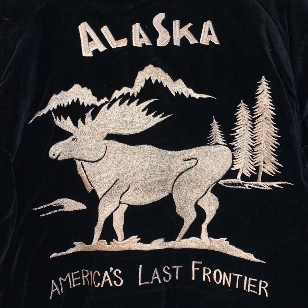 東洋エンタープライズ アラスカ 別珍スカジャン サイズL 美品