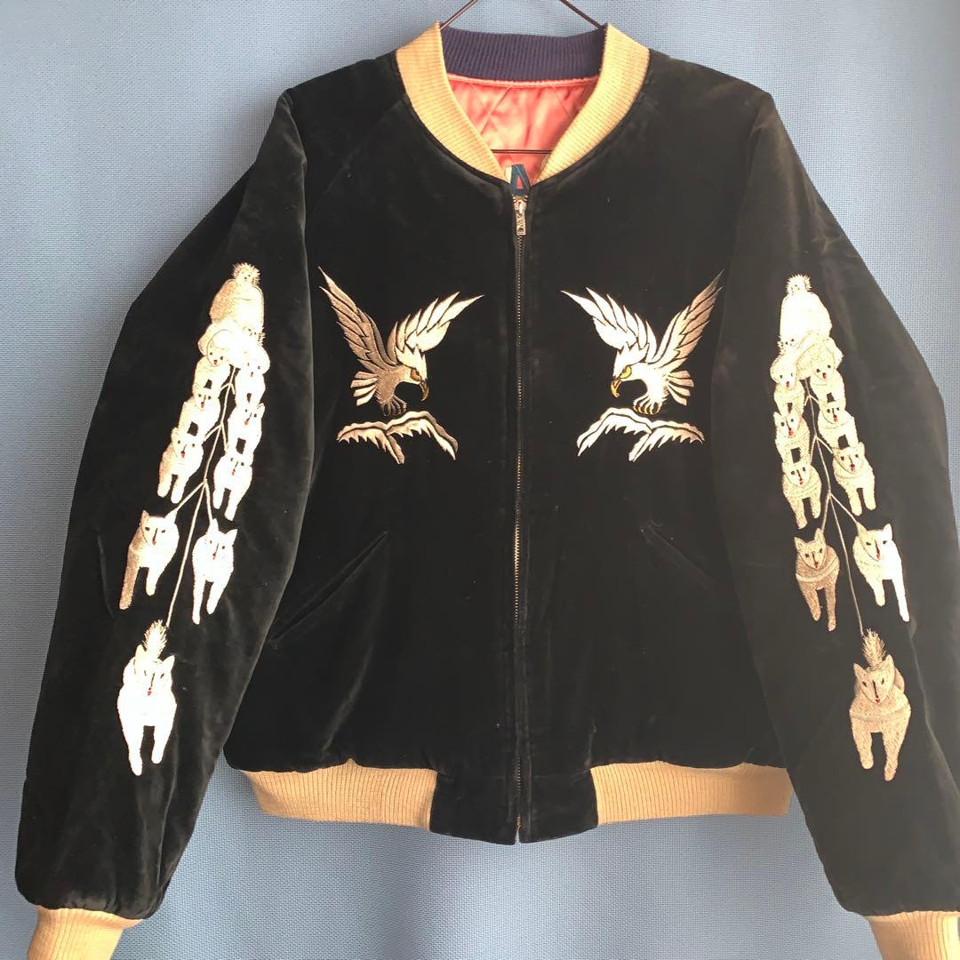 東洋エンタープライズ アラスカ 別珍スカジャン サイズL 美品