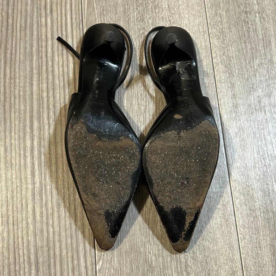 Gucci ブラック ハイヒールパンプス