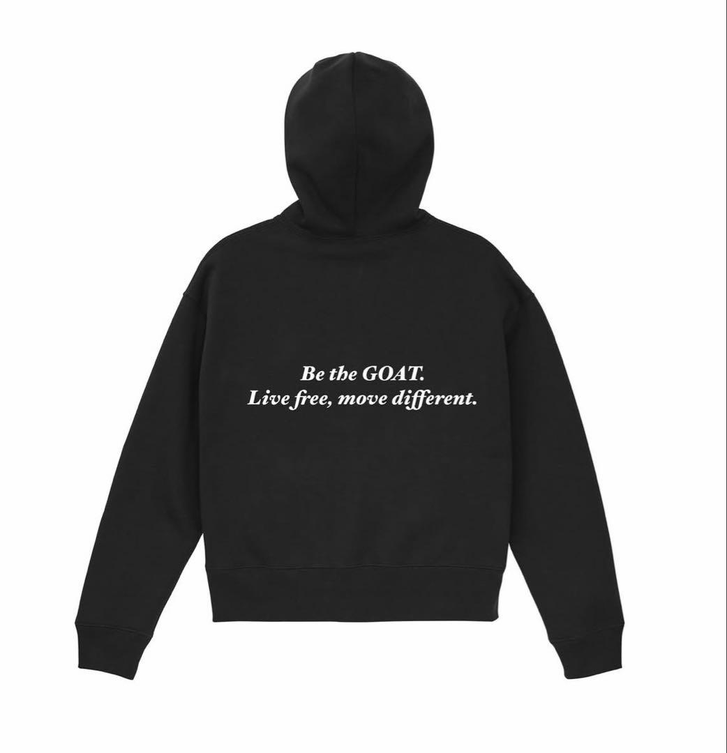 SWAY ジップパーカー ブラック s