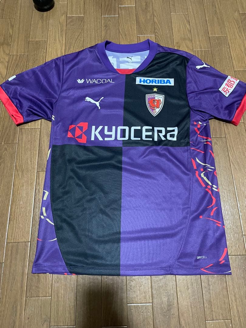 京都　サンガ　ユニフォーム　シャツ　Lサイズ