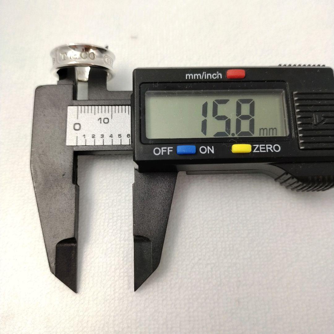 ティファニー #9 1837 ナローリング シルバー925 箱、巾着あり