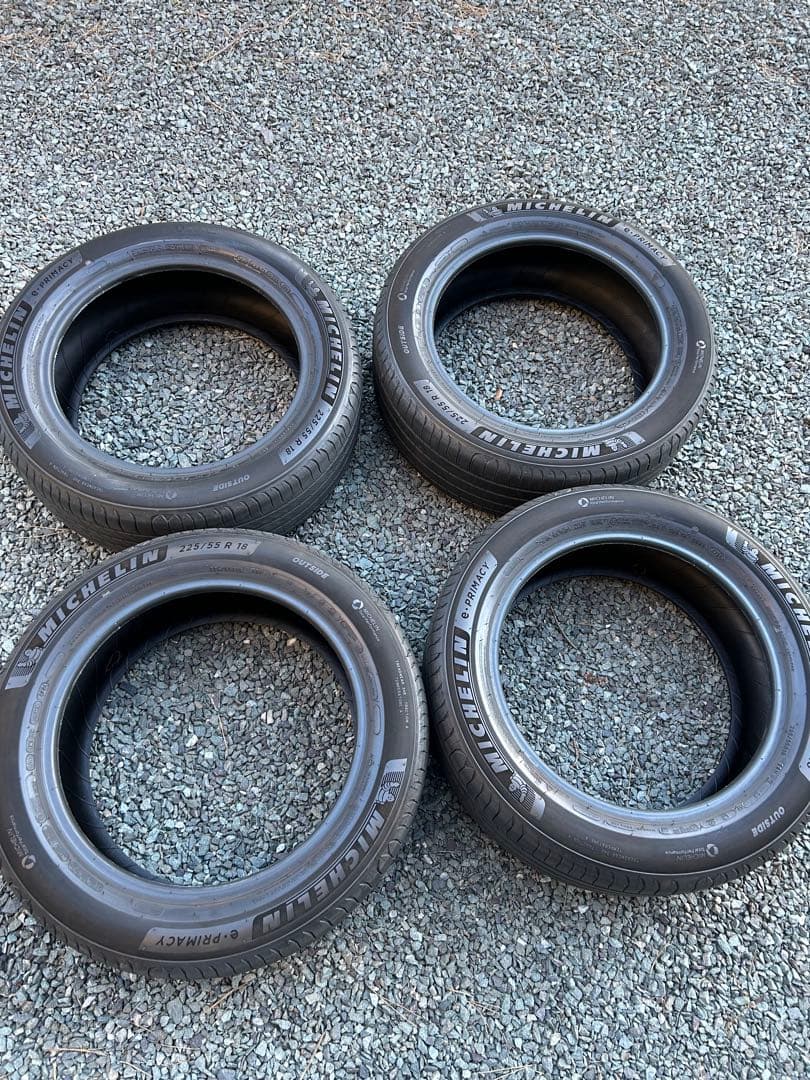 ば*1様 Michelin eプライマシー　225/55 R 18 タイヤ 4本