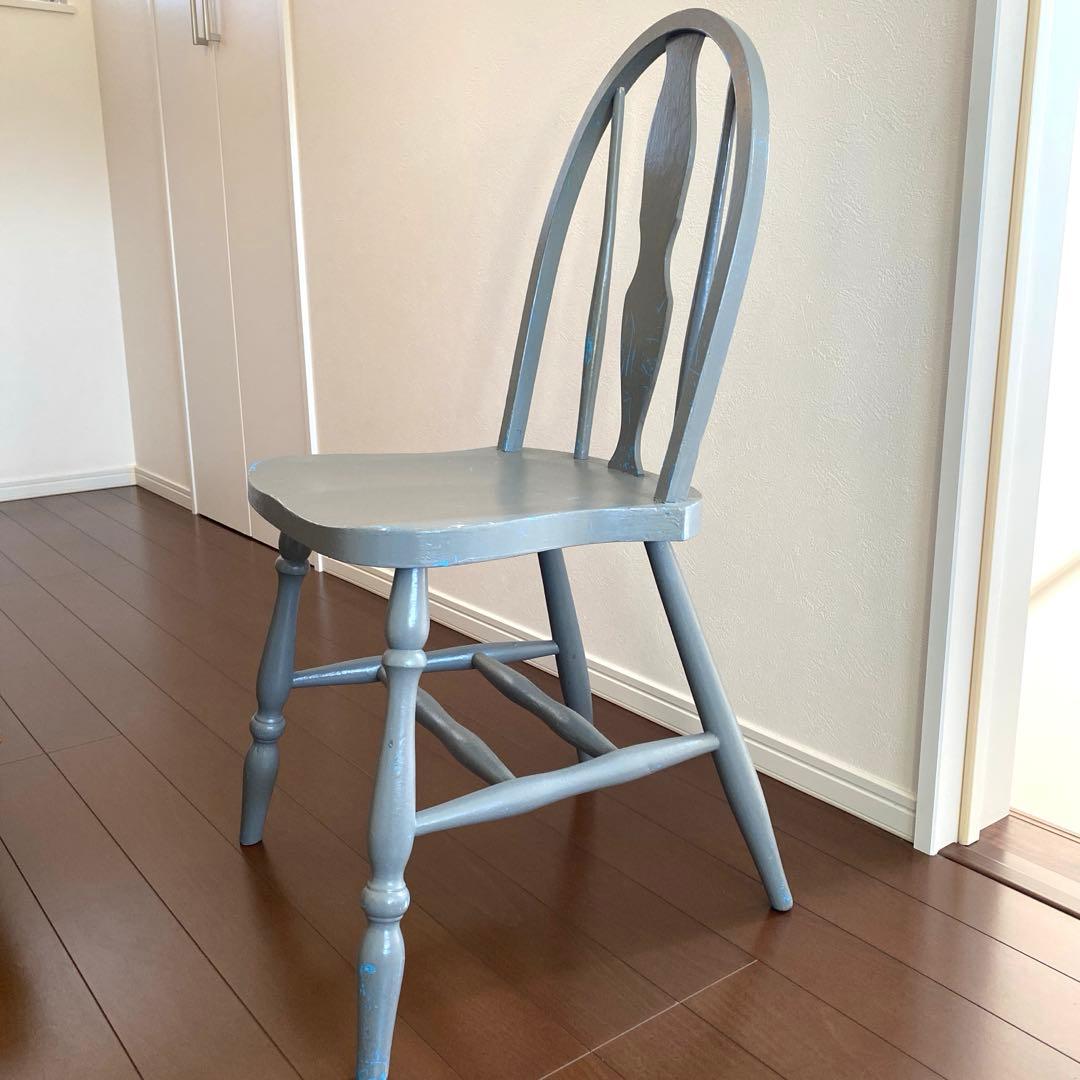 アンティーク　ヴィンテージ　グレーチェア