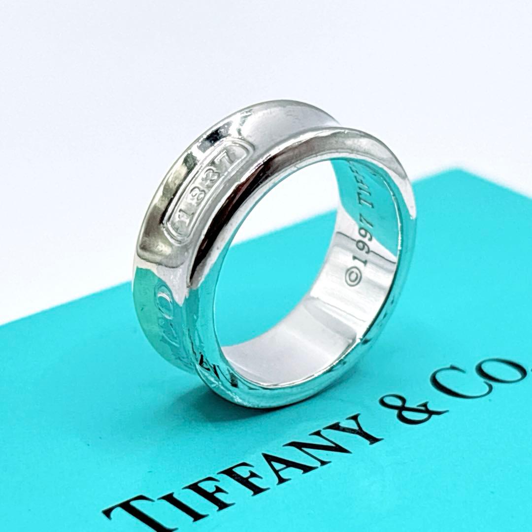 ティファニー ナローリング 9号 指輪 1997刻印 silver925