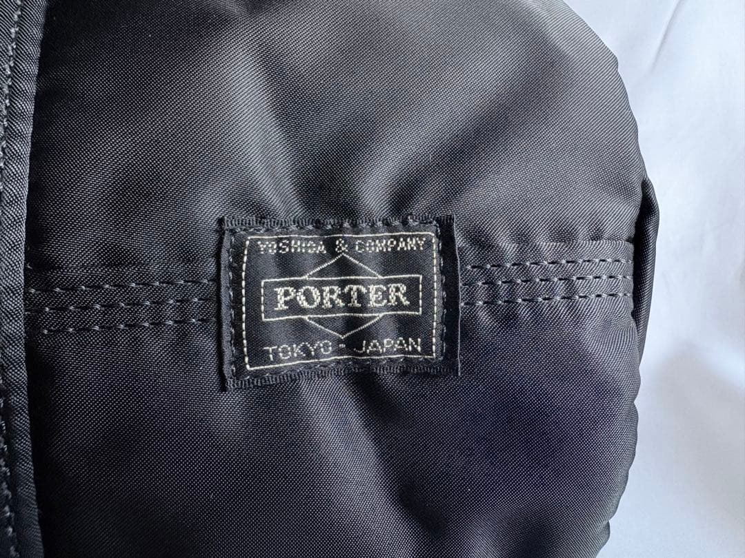吉田カバン　PORTER　ブラック　ミニボストンバッグ　極美品