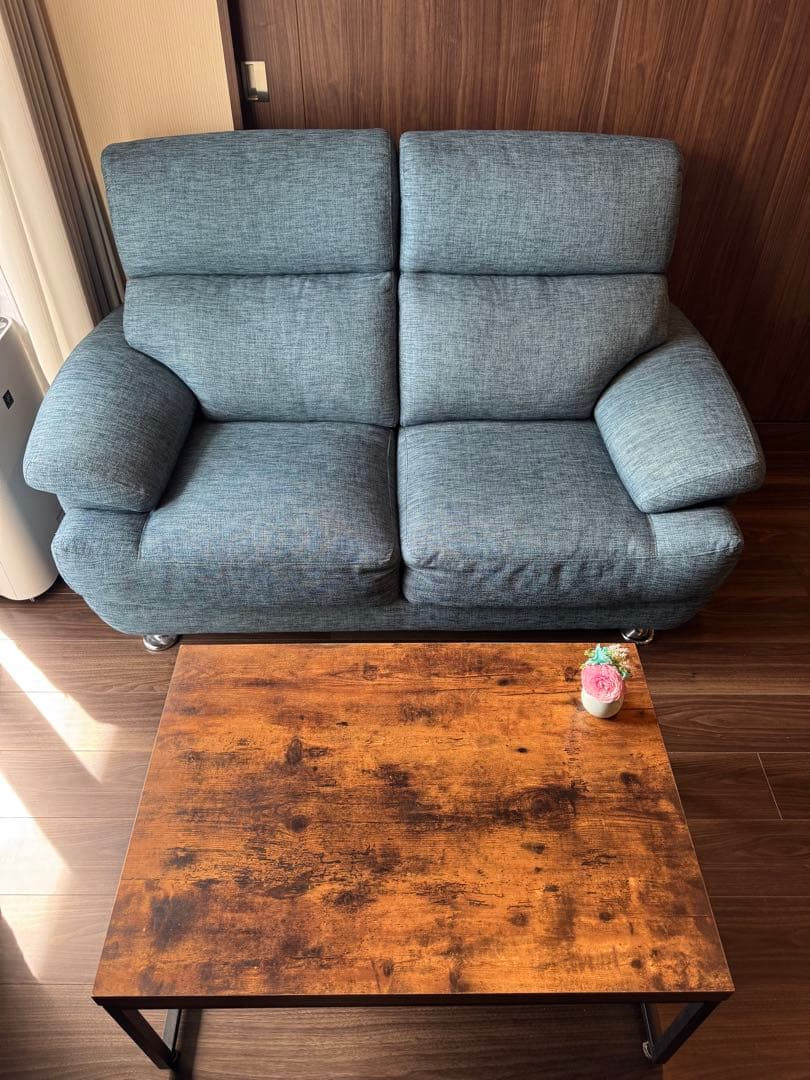 2人掛け布張りソファ　ニトリ