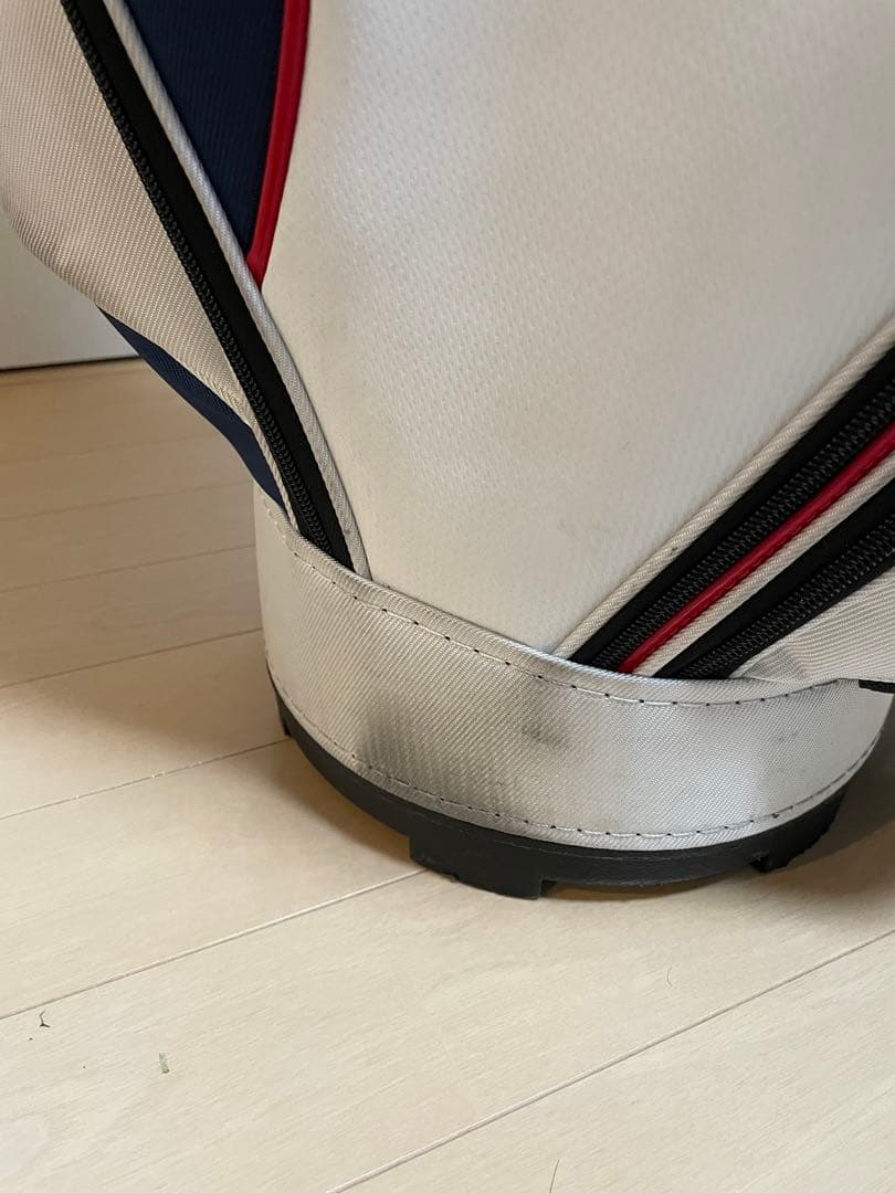 TaylorMade キャディバッグ ホワイト/ネイビー/レッド