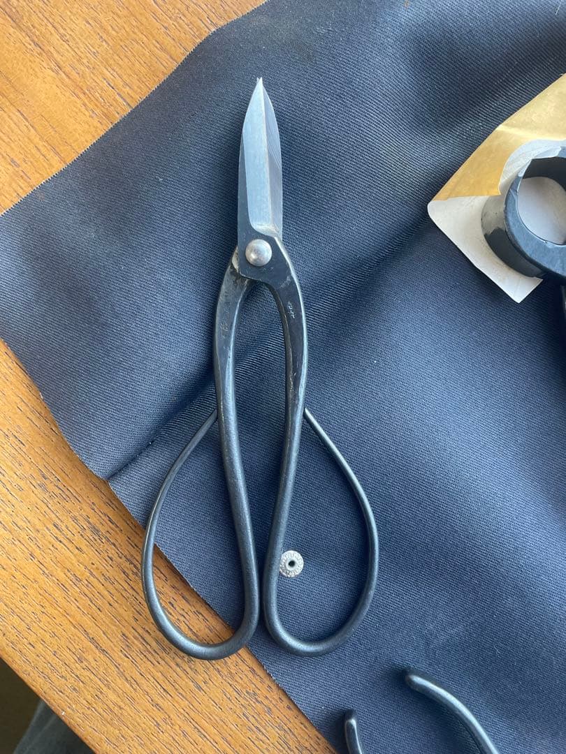 最高級 昌国 盆栽道具7点セット 未使用品 専用ケース、箱付き No. 331