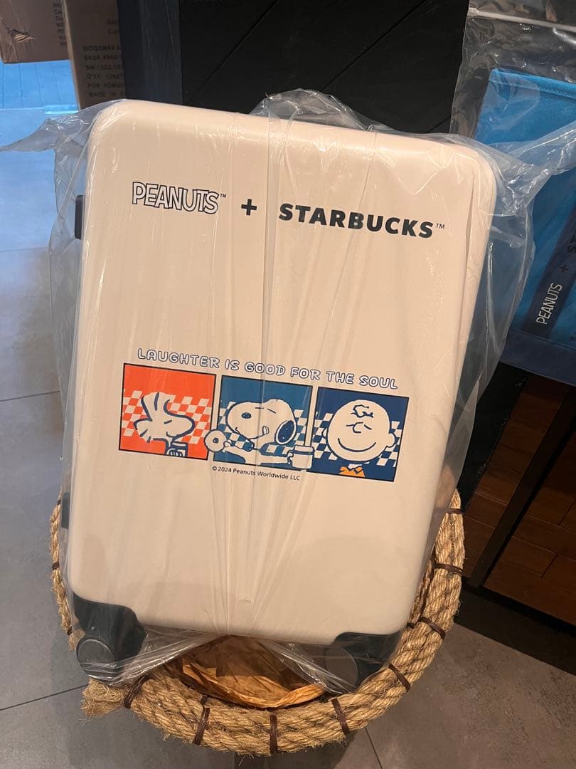【Hikari】Starbucks ×スヌーピー スタバ キャリーケース