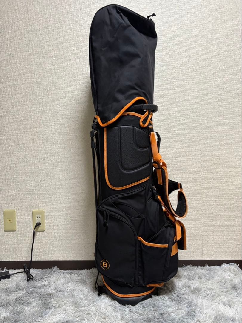 激レア⭐︎限定カラー⭐︎BRIEFING ブリーフィング キャディバッグ 黒オレンジ