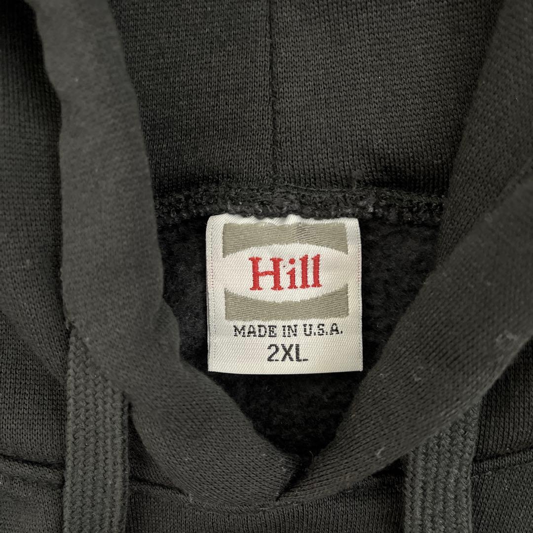 90s 無地　黒　ブラック　パーカー　USA製