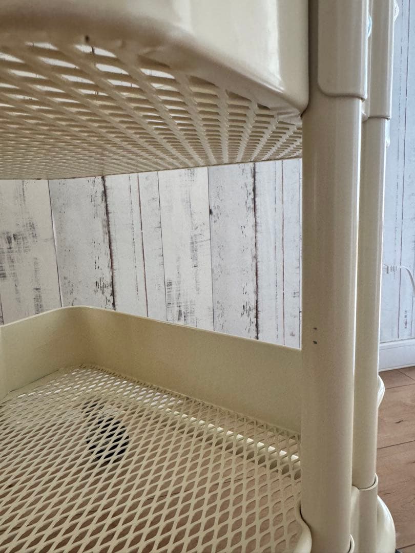 【廃盤レアカラー】IKEAロースコグ3段キッチンワゴン