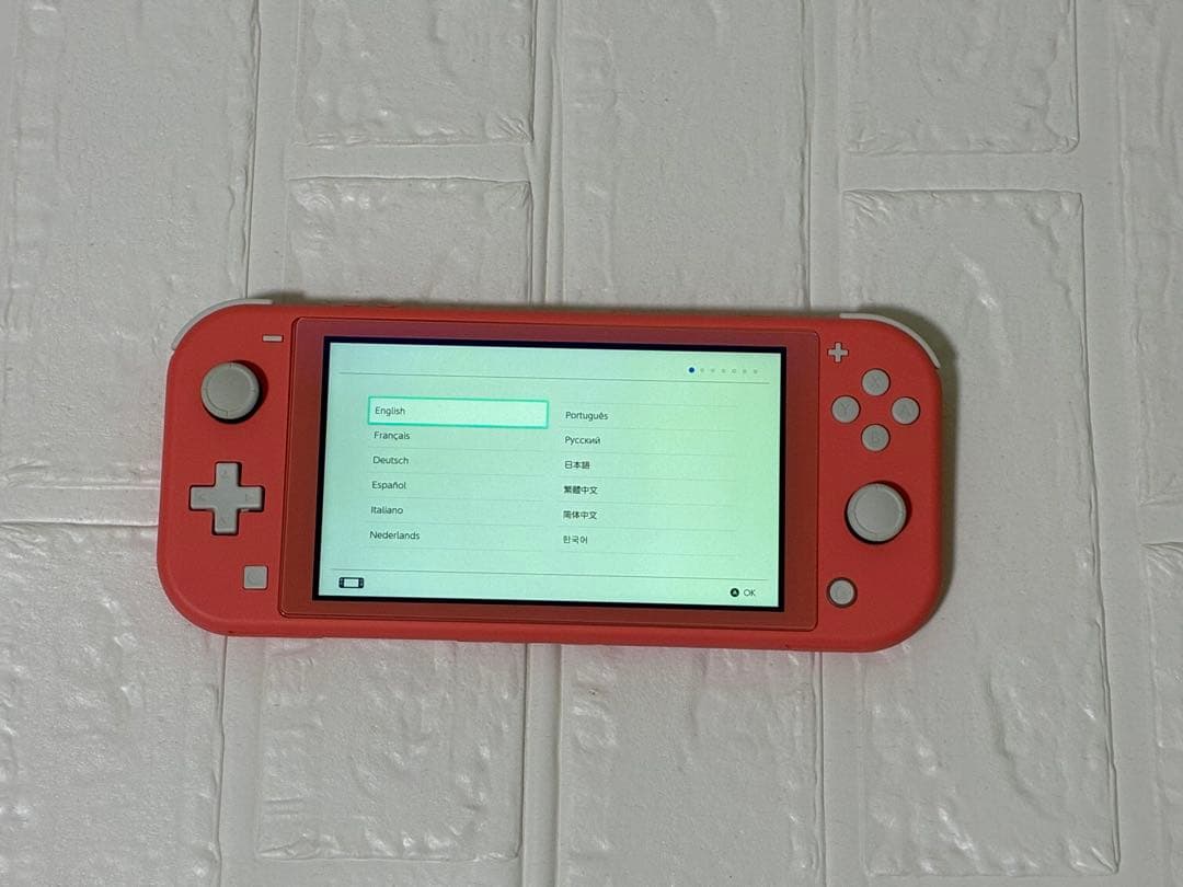 Nintendo Switch Lite スイッチ　ピンク 本体 充電器付き