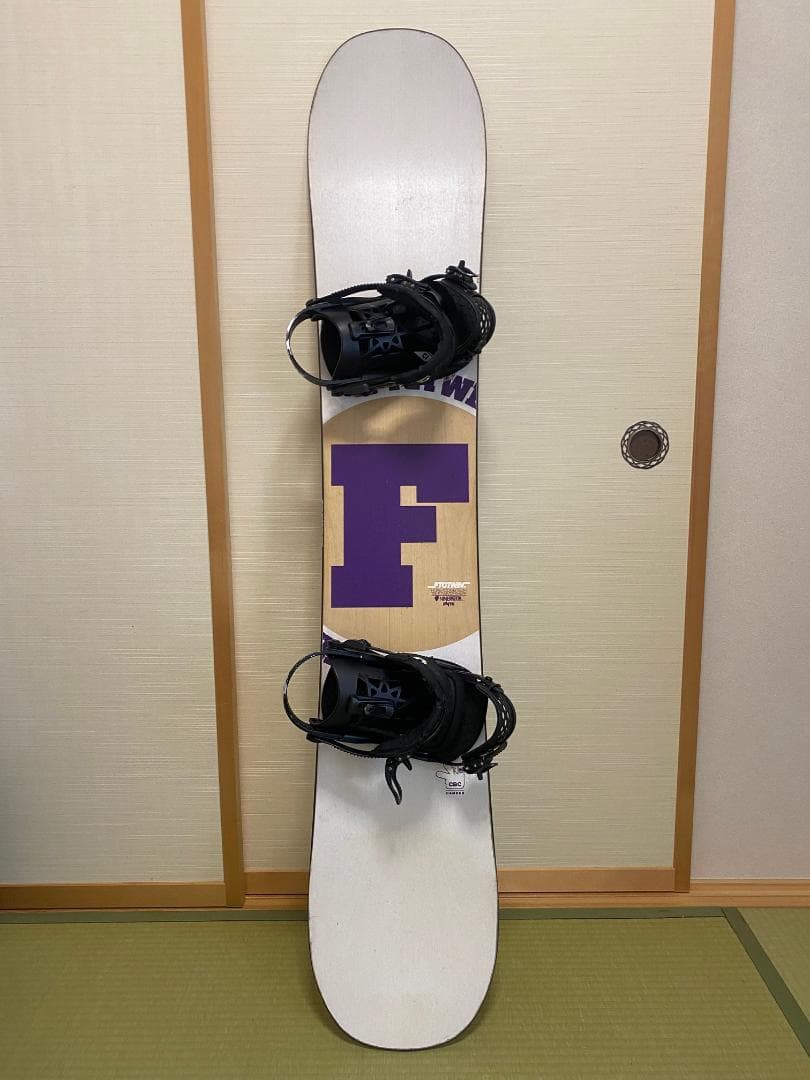 スノーボードセット　板ビンディングfanaticグラトリカービーングUnion