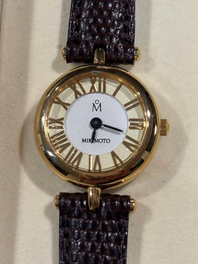 MIKIMOTO ミキモト　クォーツ　腕時計 レディース　稼働品　未使用品