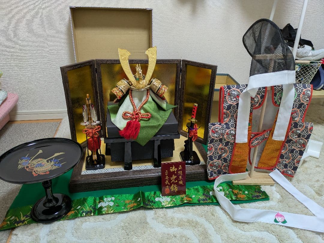 子供の日用　京兜飾りセット