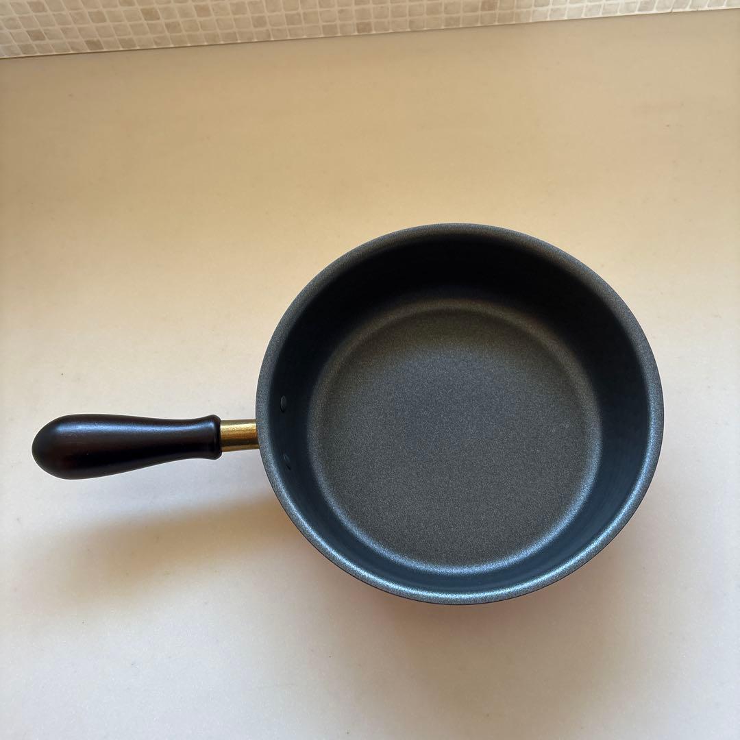 新光金属　フッ素加工　 銅製フライパン 新光堂 日本製 純銅 21㎝