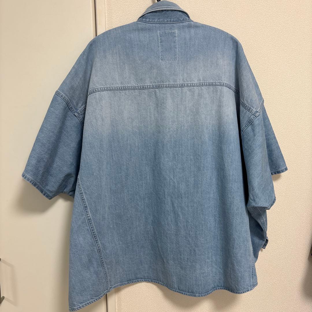 Whim Gazette(ウィム ガゼット) DENIMドルマンシャツ