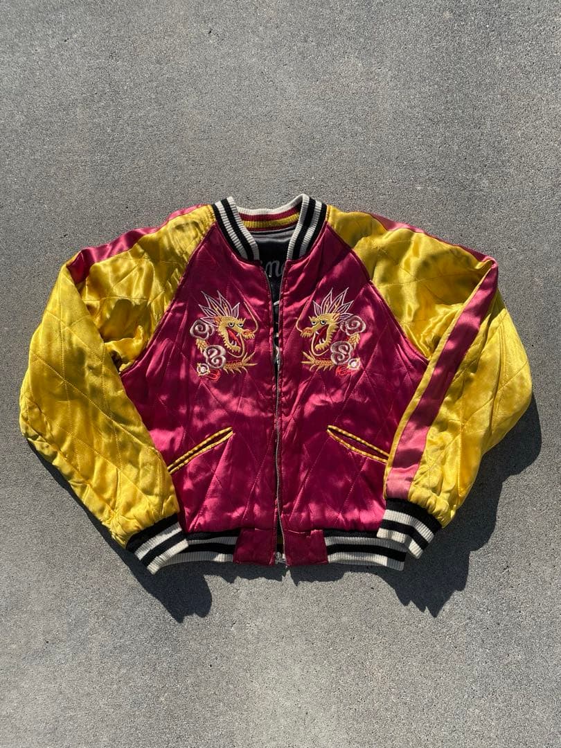 50s スカジャン okinawa speed zip