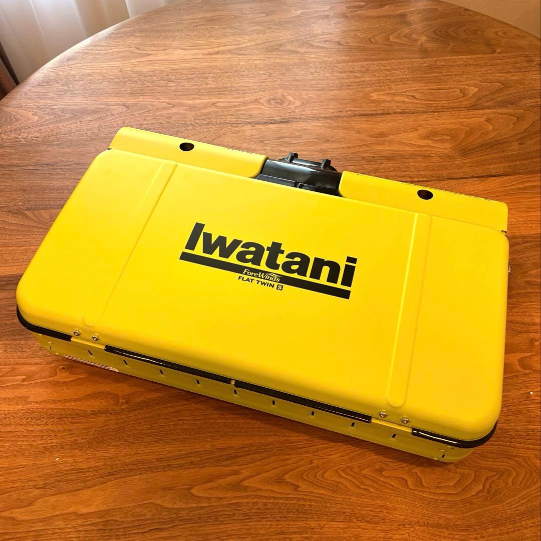 【超美品】 Iwatan CB-TBG-2 ツーバーナーコンロ