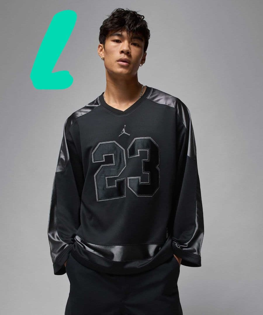 【完売品】JORDAN ブルックリン ホッケージャージー L