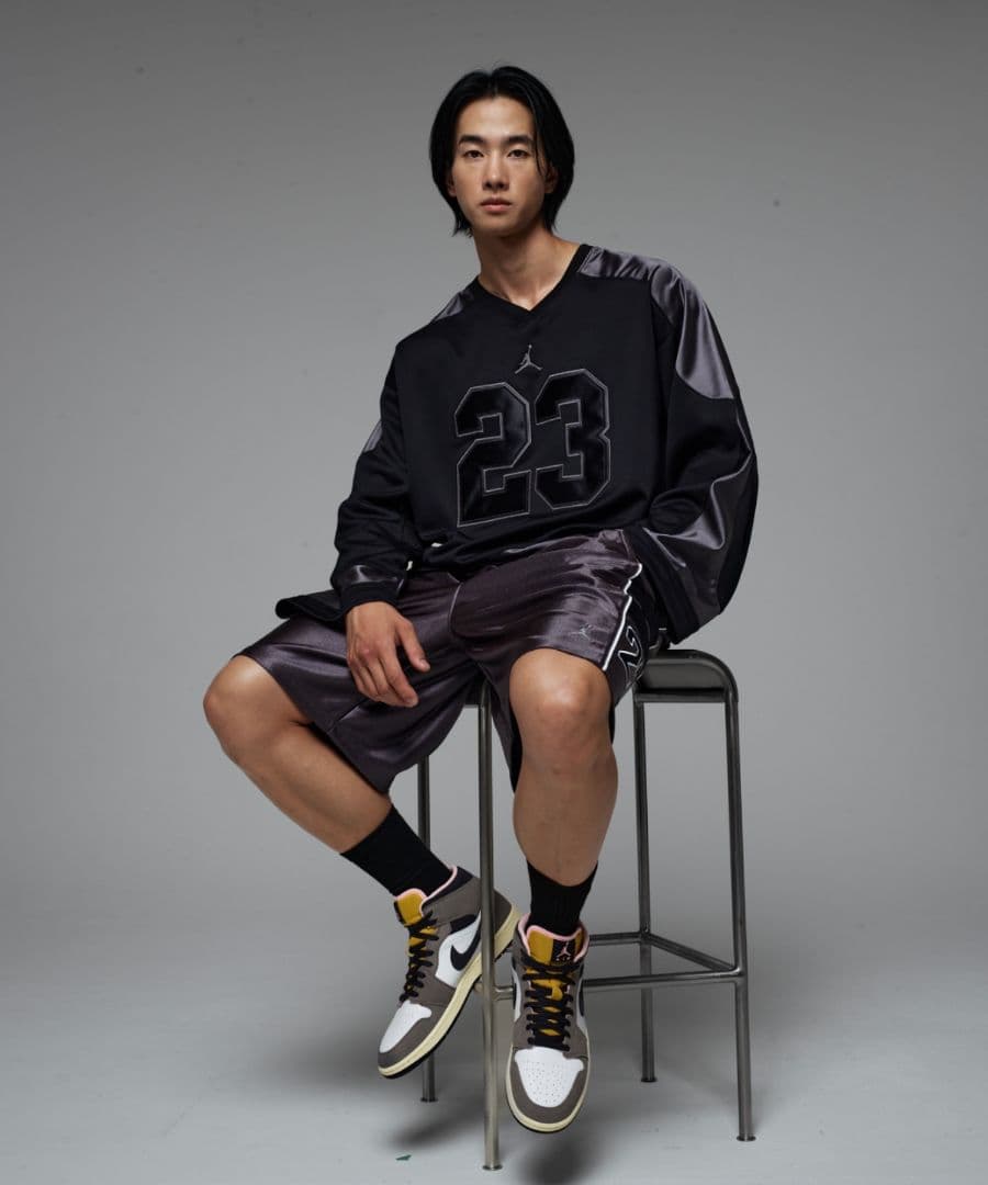 【完売品】JORDAN ブルックリン ホッケージャージー L