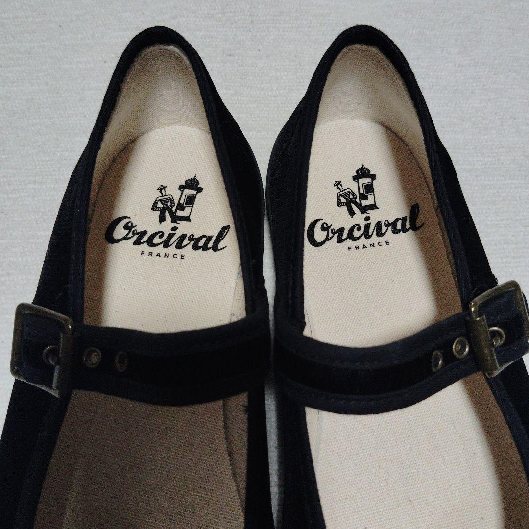 ORCIVAL　オーシバル　ストラップフラットシューズ