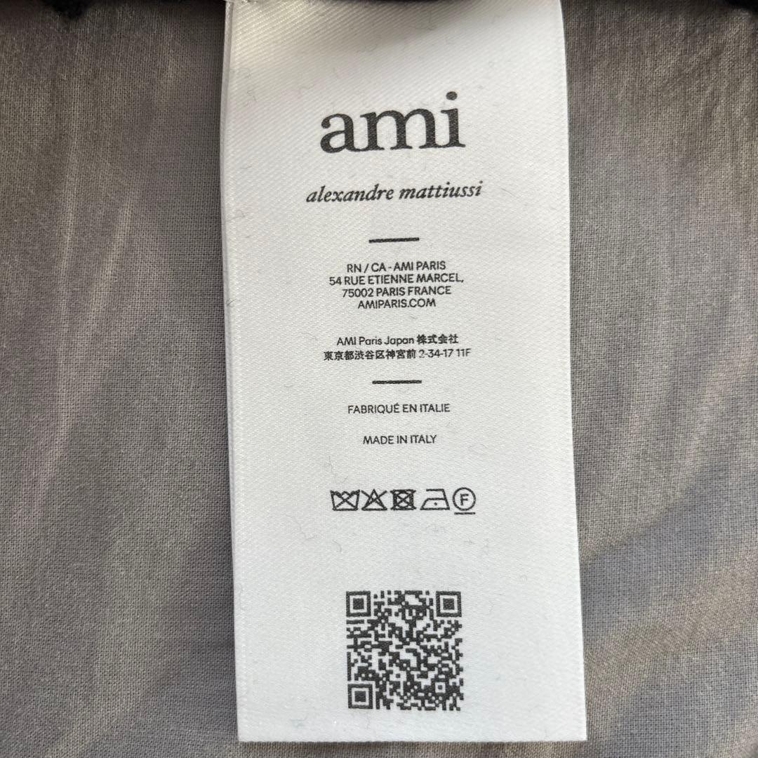 【即購入可】AMI PARIS アミパリ マフラー 黒 新品未使用