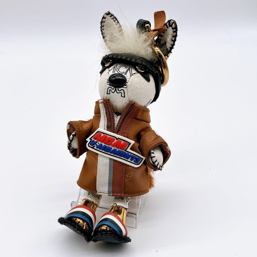 希少✨️激レア品 MCM ラビットキーチャーム キーホルダー キーリング