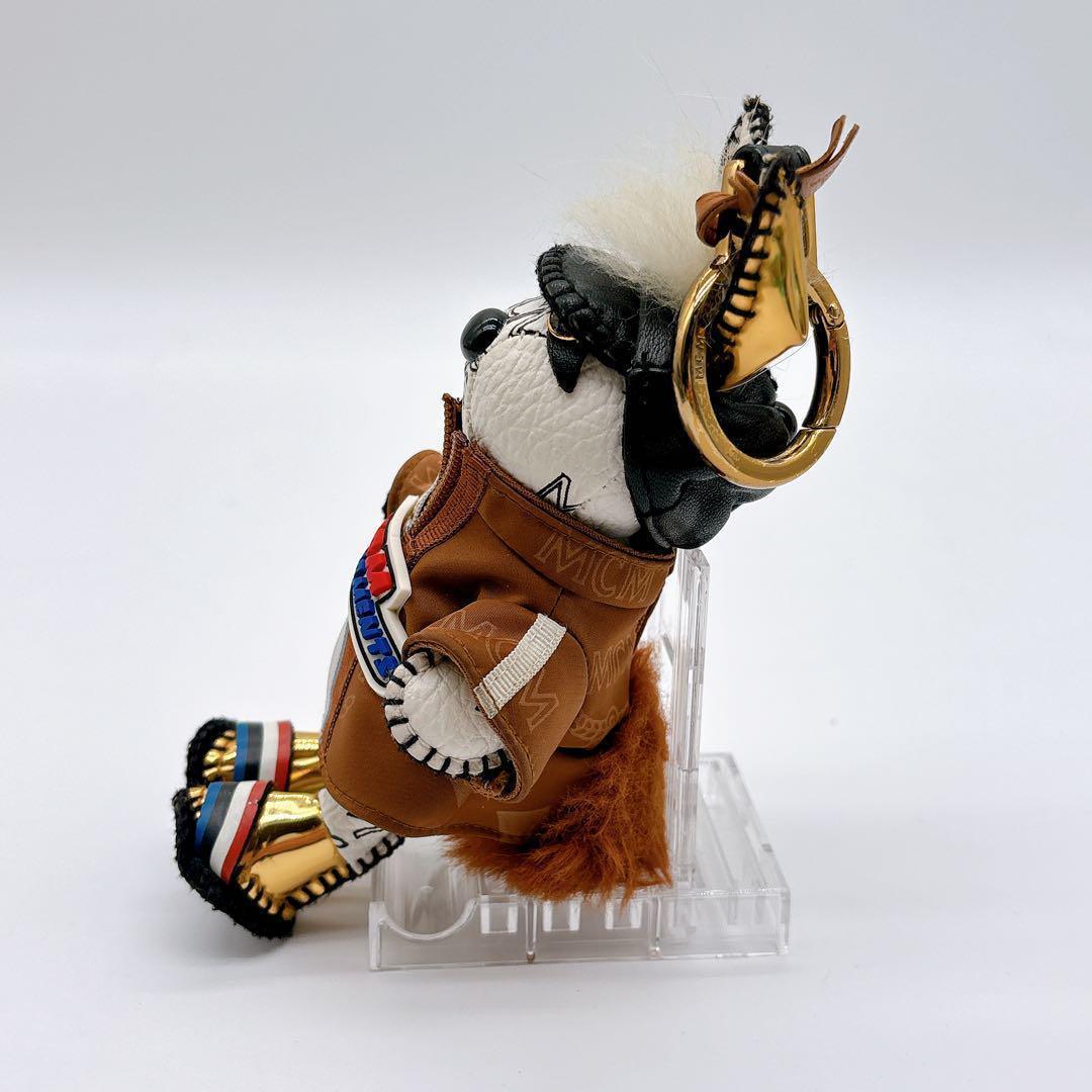 希少✨️激レア品 MCM ラビットキーチャーム キーホルダー キーリング