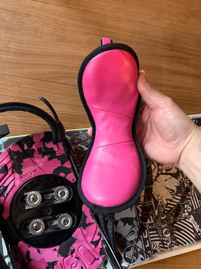 Lib Tech スノーボード 138cm ビンディング付きセット　ロッカー