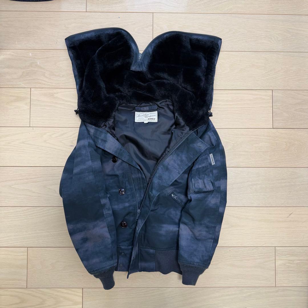 00s avirex n-2b camo フライトジャケット