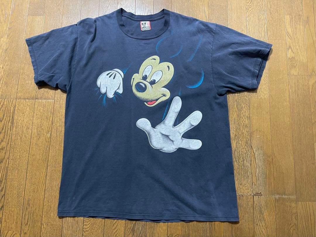 C*2様 Mickey warp around 90s Tシャツ