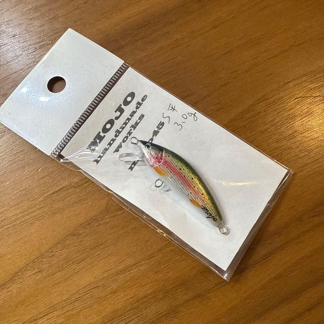 MOJO handmade works モジョバルサミノーS 平3.0g 虹鱒