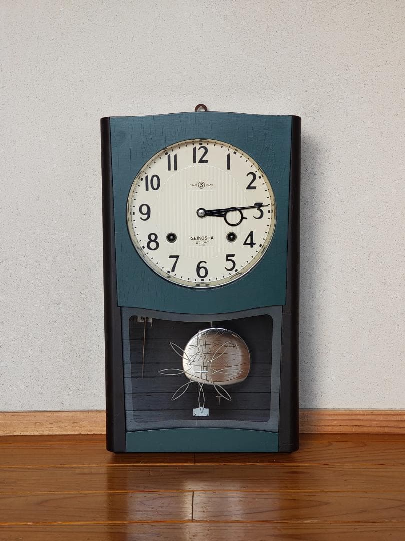 精工舎　振り子時計　昭和レトロ　動作品