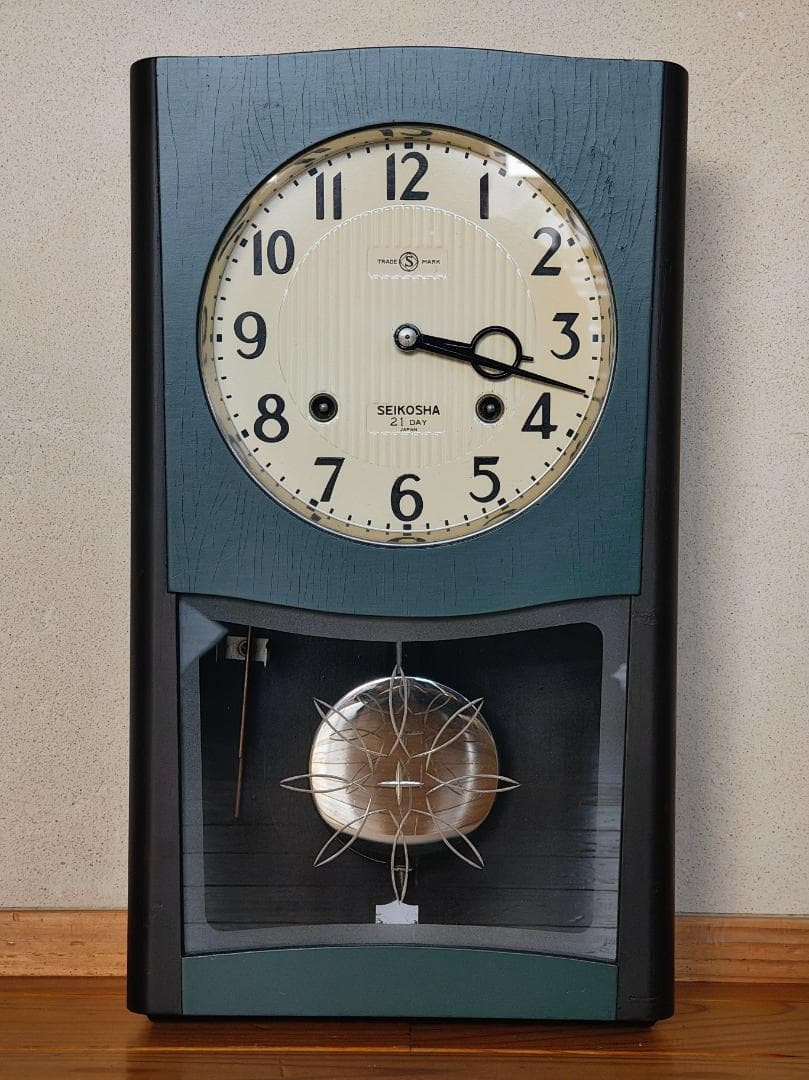 精工舎　振り子時計　昭和レトロ　動作品