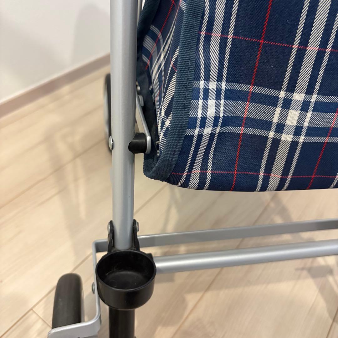 【極美品】島製作所 サニーウォーカー AW-RB シルバーカー 軽量 イス付