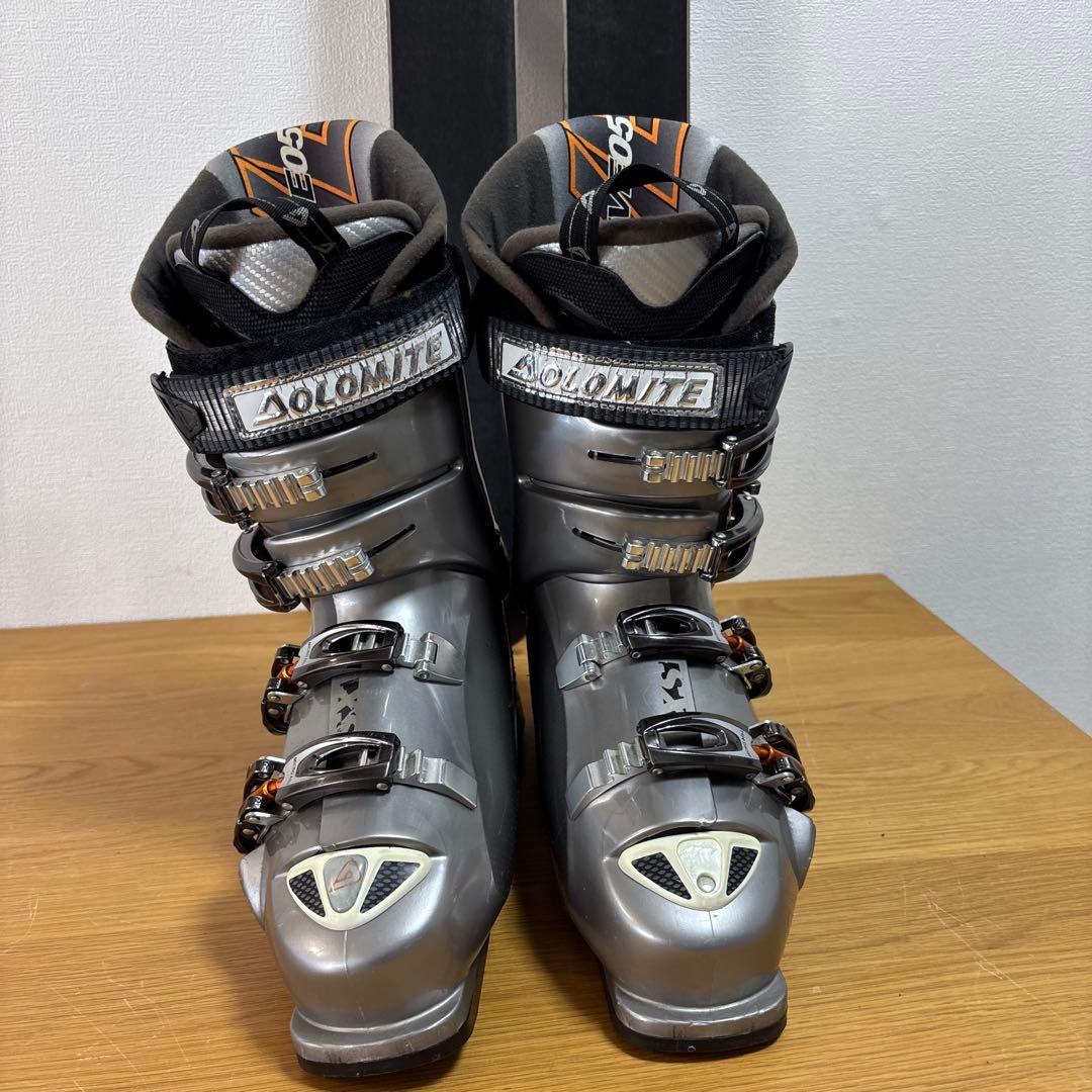 メンズ　ショートスキー　ジョイライド99cm ドロミテ 27-27.5cmセット
