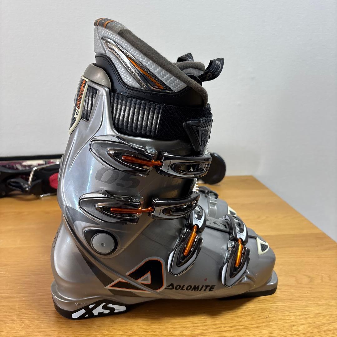 メンズ　ショートスキー　ジョイライド99cm ドロミテ 27-27.5cmセット