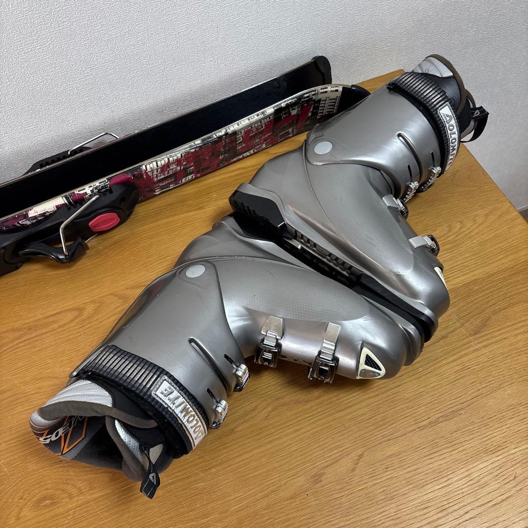 メンズ　ショートスキー　ジョイライド99cm ドロミテ 27-27.5cmセット