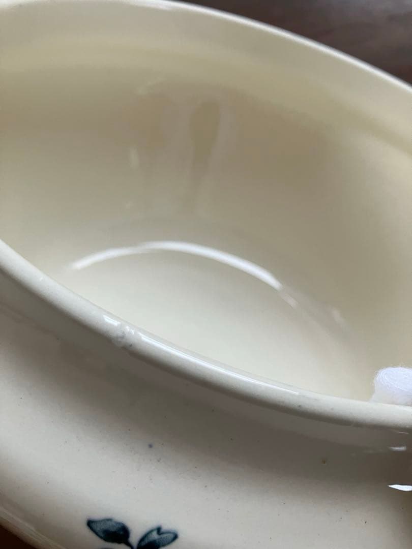 アンティーク　スーピエール　ロンウィ　ミニョン　Longwy mignon